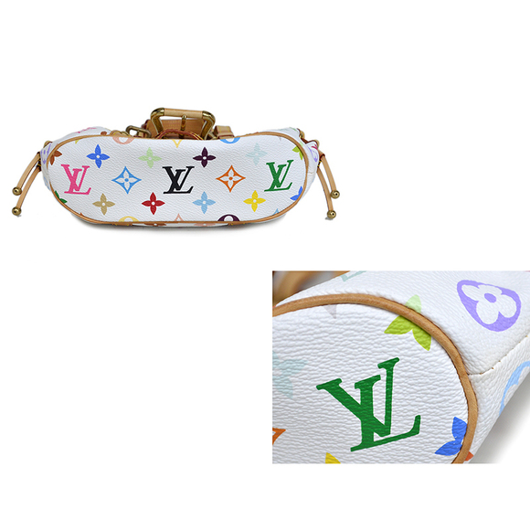 Louis Vuitton Theda PM Bag Messenger Bag Multicolor White - Picture 5 of 5